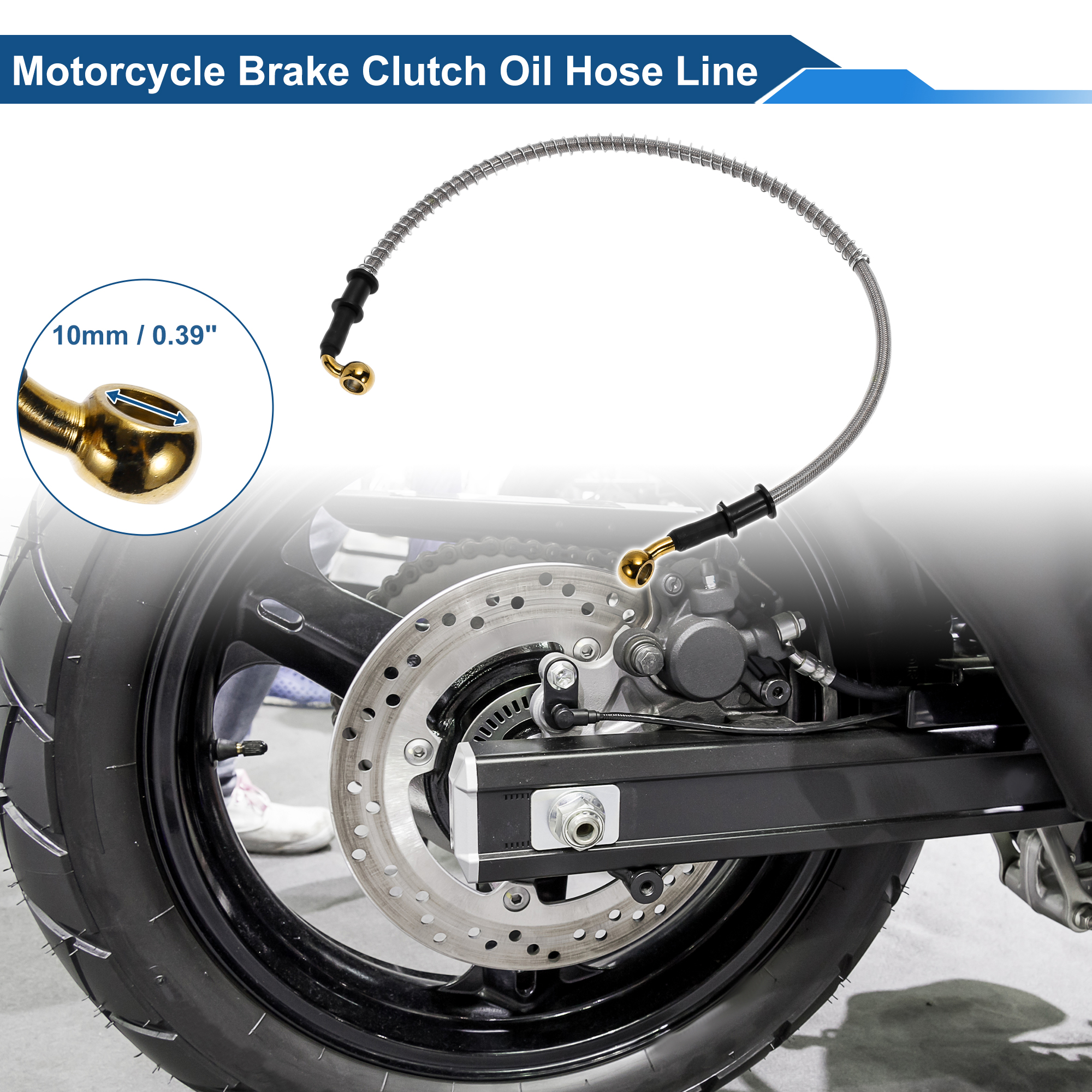 UXCELL 60cm Motorcycle Brake C - Braided Line review and price