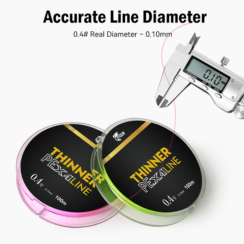 LEYDUN Micro THINNER Fishing L - Ice Fishing Line review and price