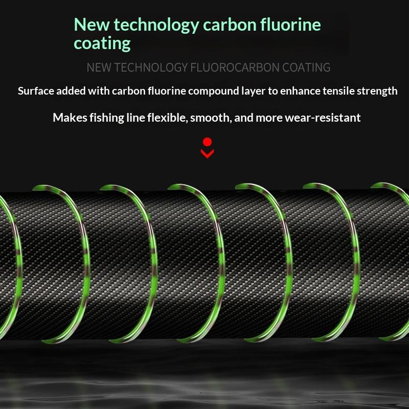 New 500M 3D Spotted Invisible  - Fluorocarbon Line review and price