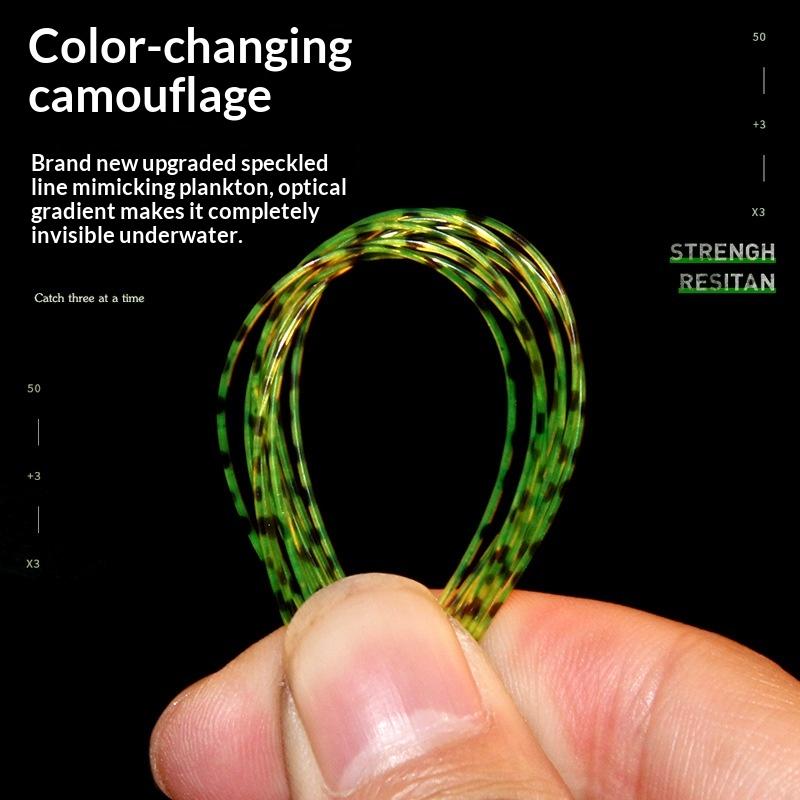 New 500M 3D Spotted Invisible  - Fluorocarbon Line review and price