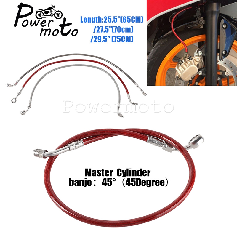 65cm 70cm 75cm Motorcycle Brak - Braided Line review and price