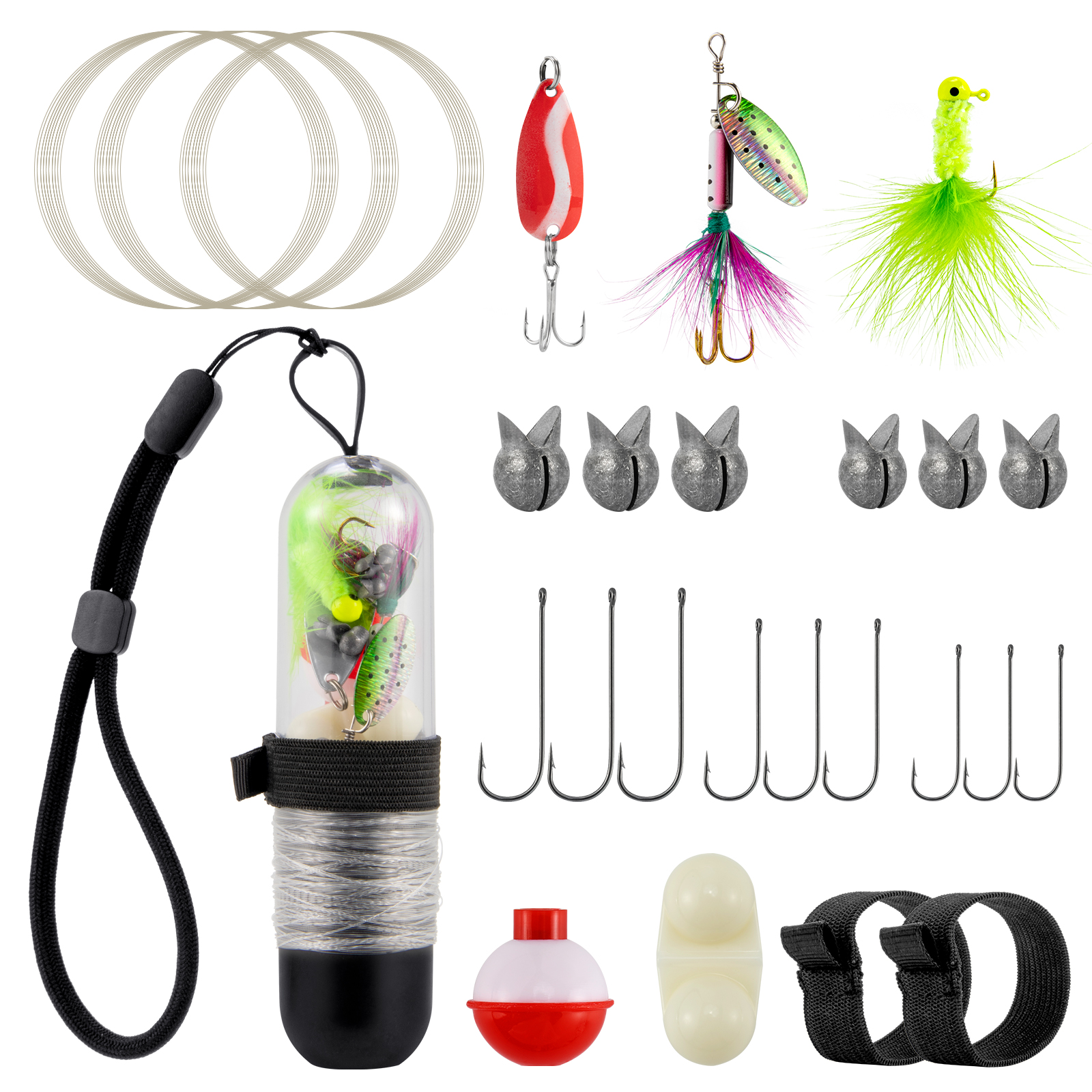 25pcs Survival Fishing Kit Poc - Fishing Line Spool review and price