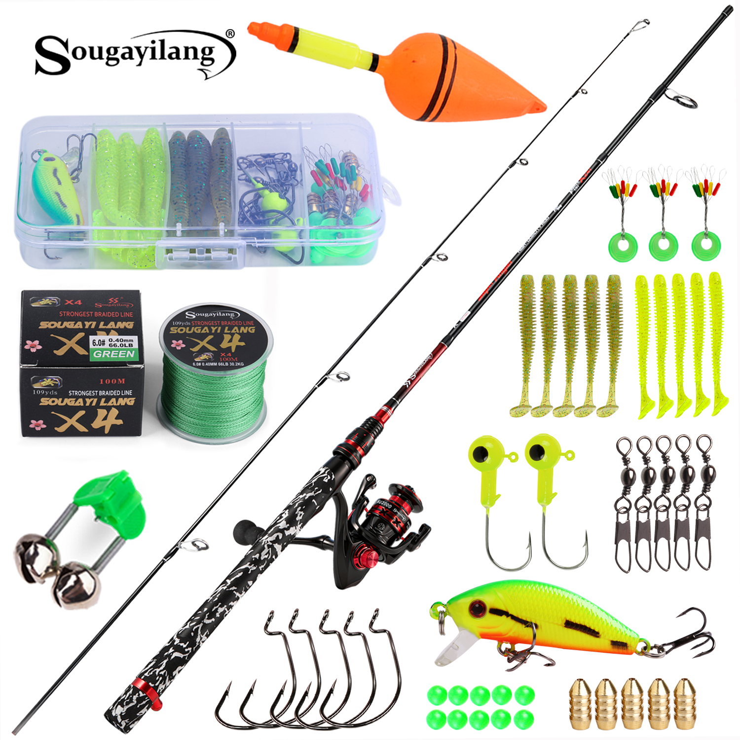 Sougayilang Spinning Fishing R - Freshwater Line review and price