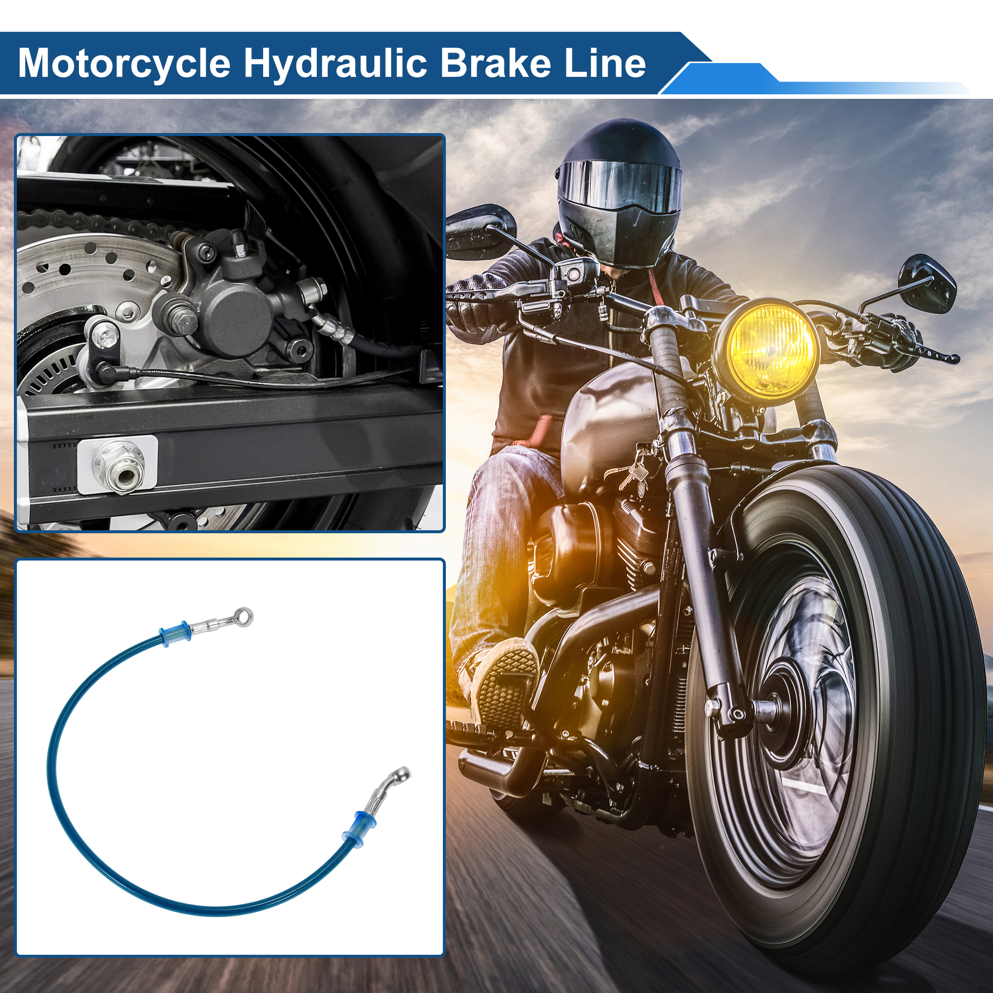 Motoforti 60cm Motorcycle Brak - Braided Line review and price