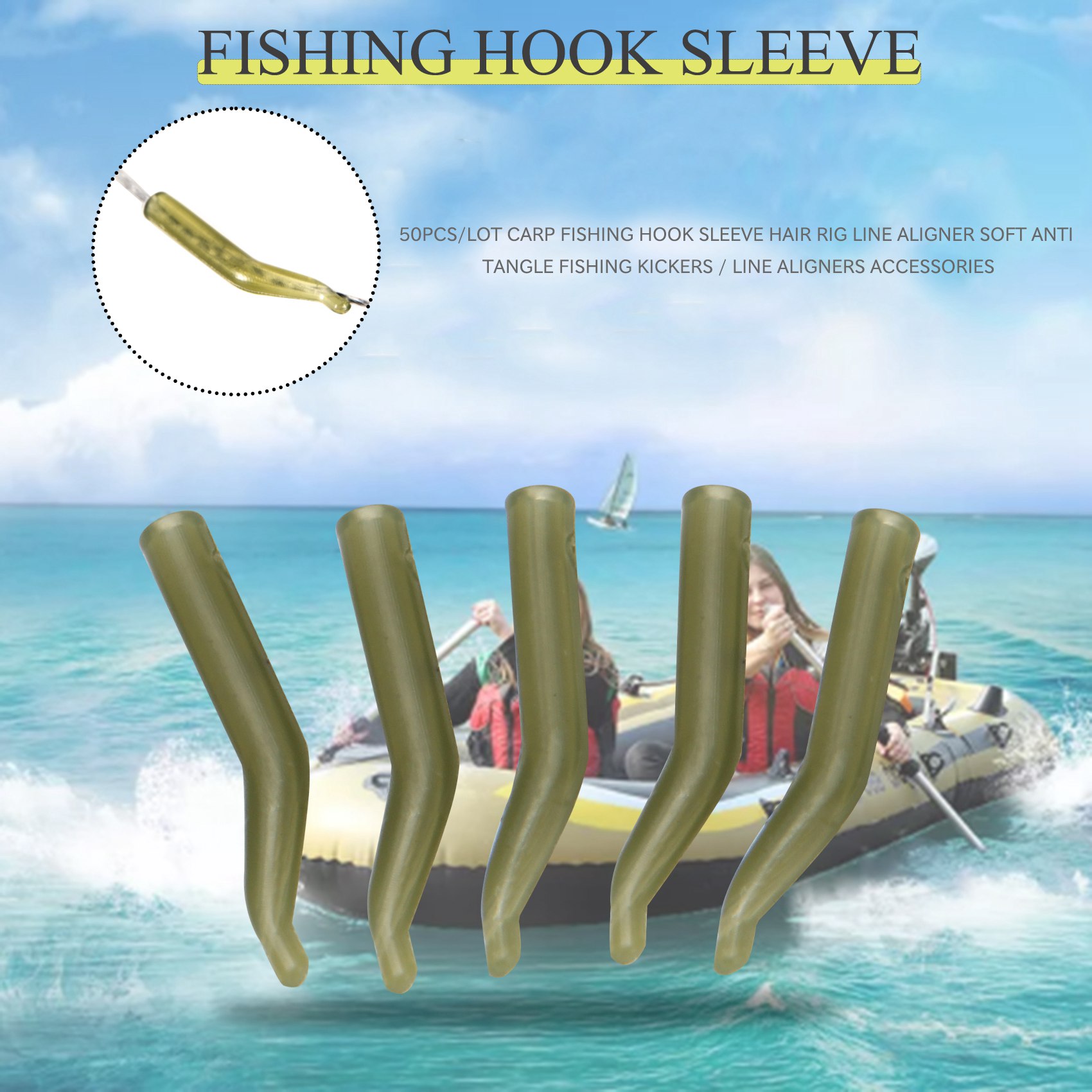 50Pcs/Lot Carp Fishing Hook Sl - Monofilament Line review and price