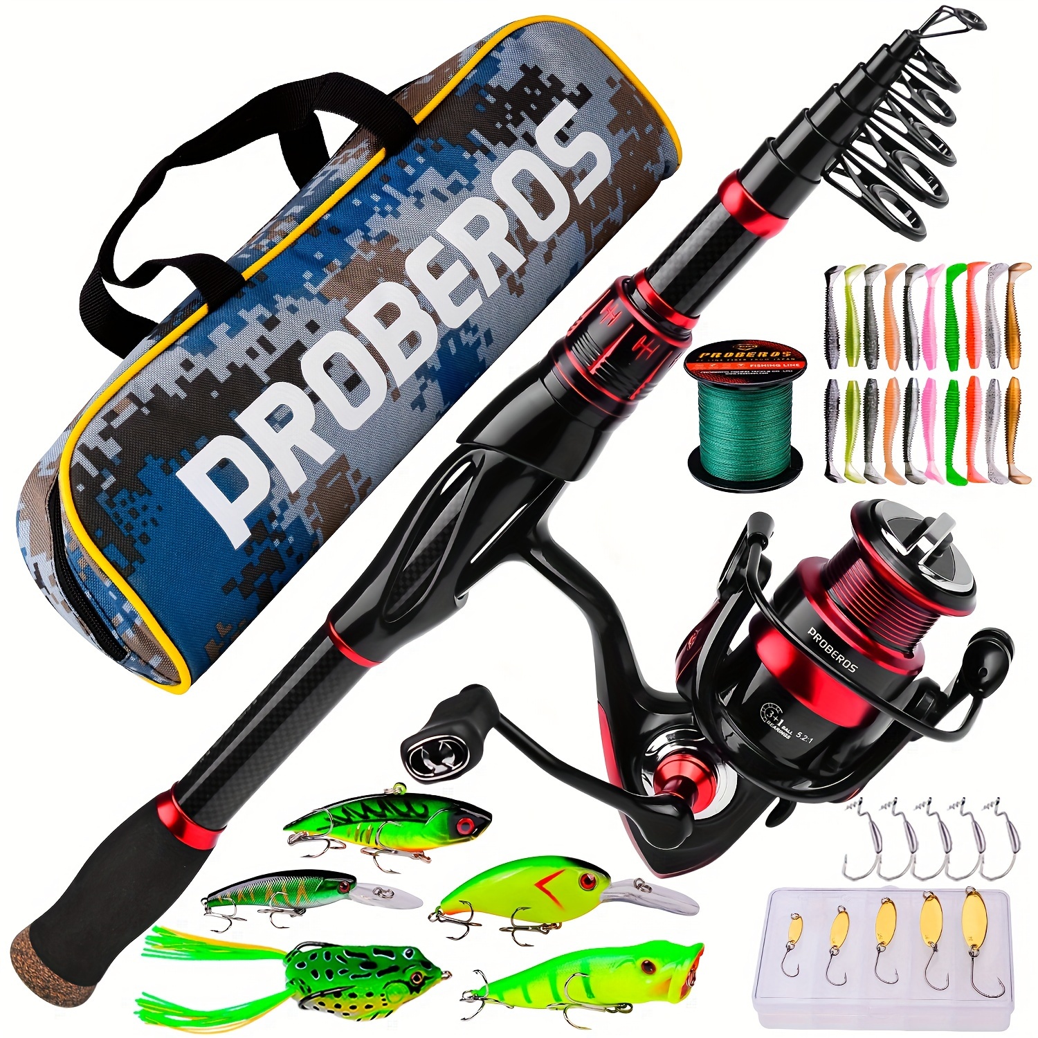 Proberos Carbon Fiber Telescop - Freshwater Line review and price