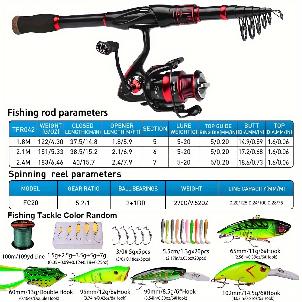 Proberos Carbon Fiber Telescop - Freshwater Line review and price