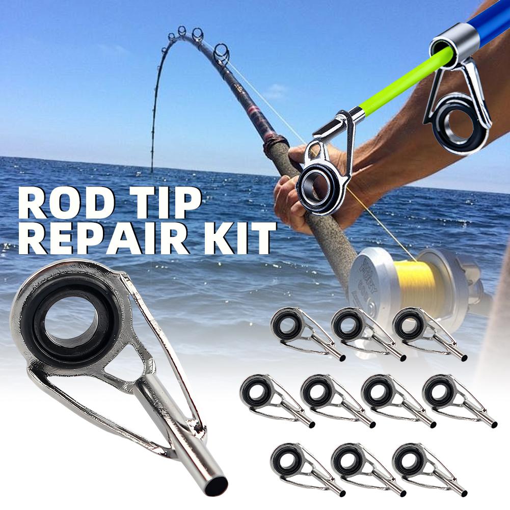 Rod Tip Repair Kit 10pcs Fishi - Saltwater Line review and price