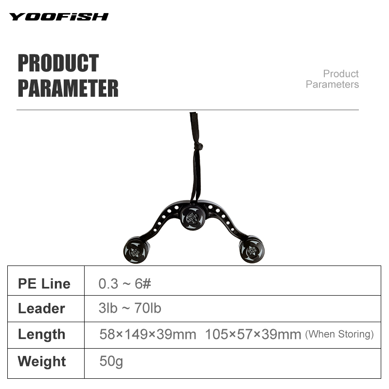 YOOFISH Fishing Tools GT FG PR - Leader Line review and price