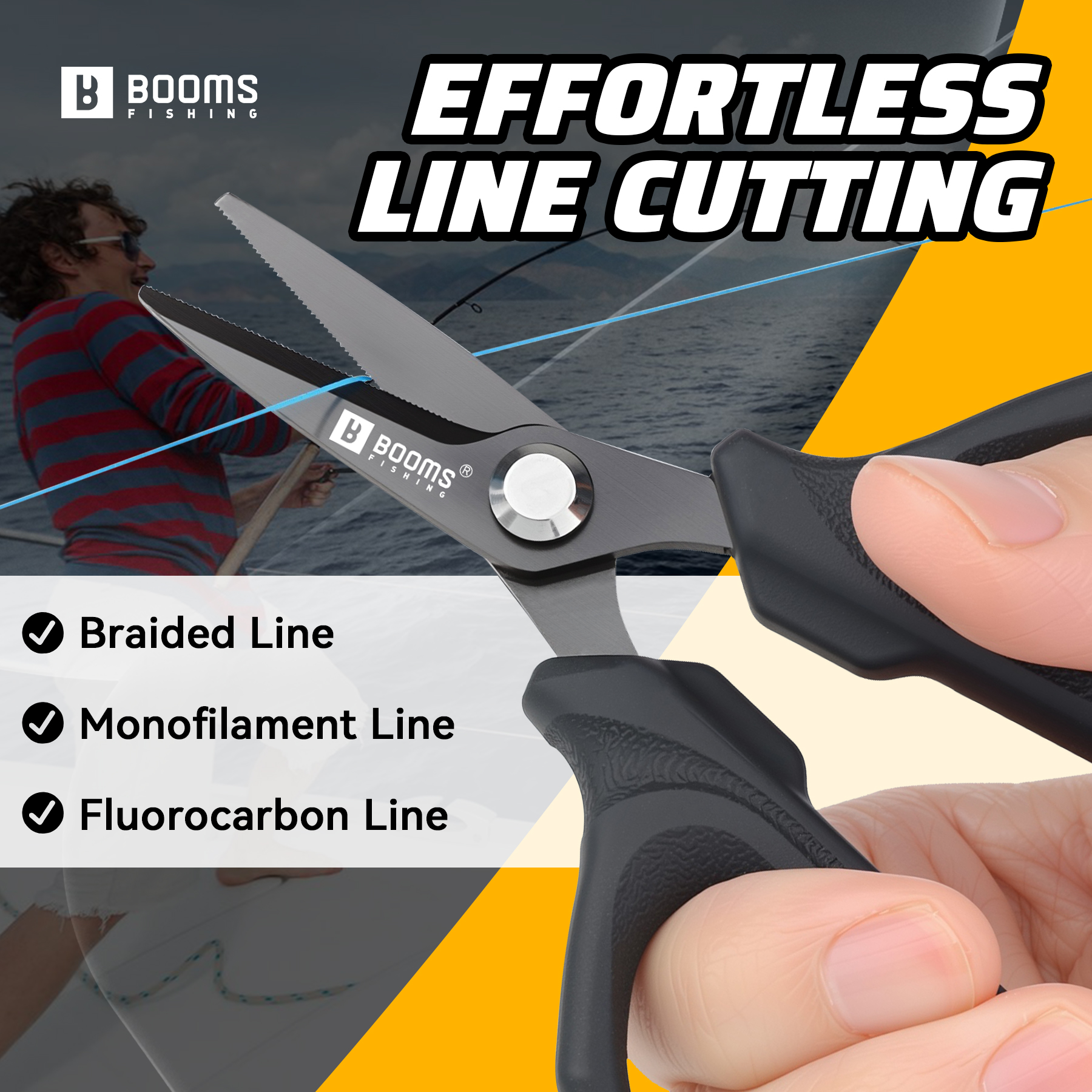 Booms Fishing S07 Stainless St - Fishing Line Box review and price