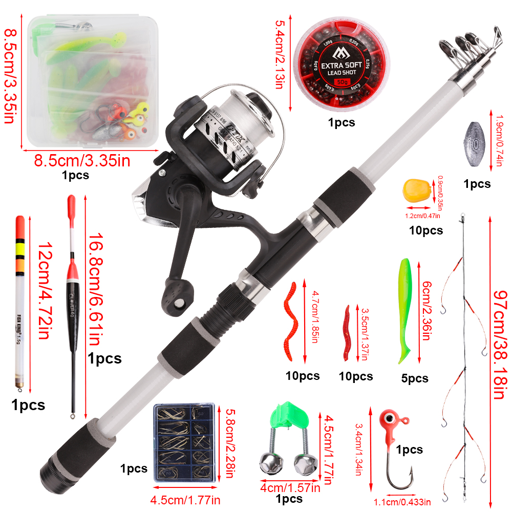 FTK 1.8m Fishing Rod and Reel  - Freshwater Line review and price