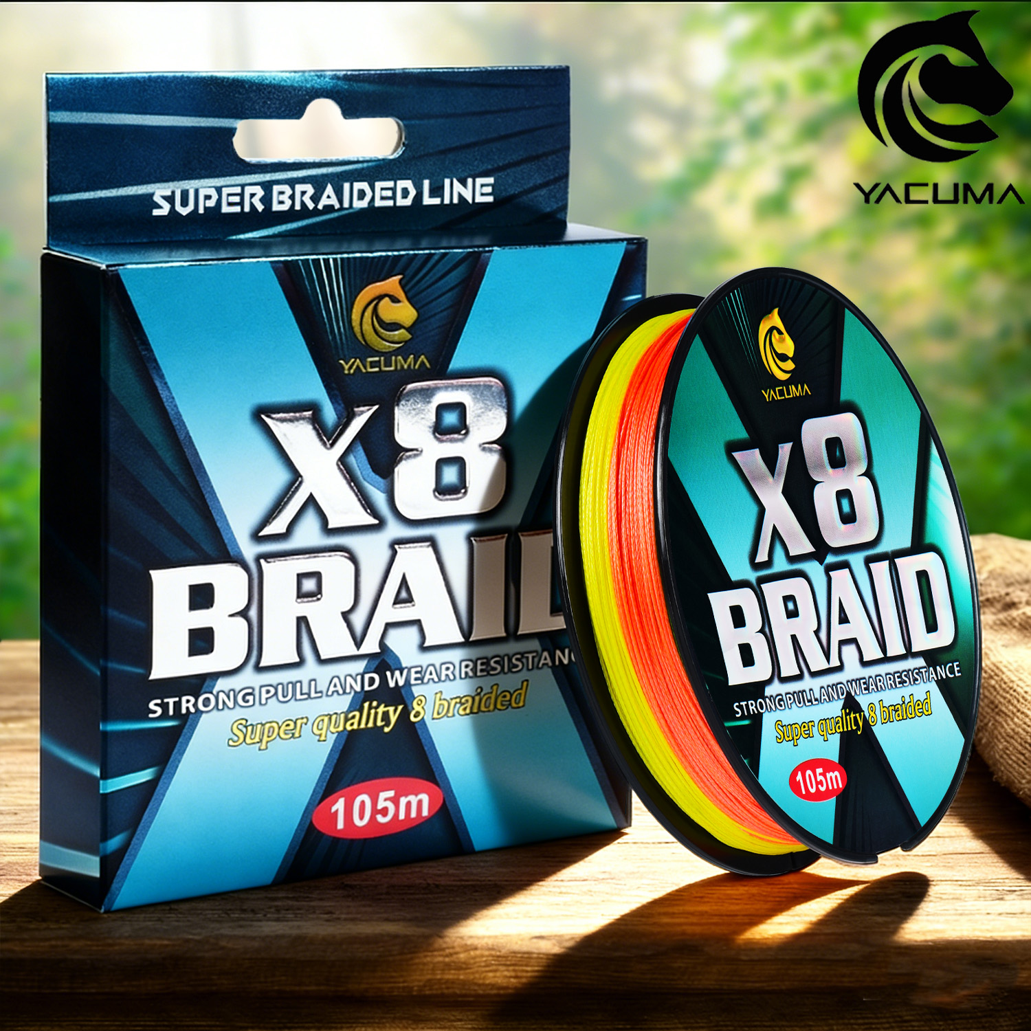 YACUMA 105M/114YDS Upgrade X8  - Copolymer Line review and price
