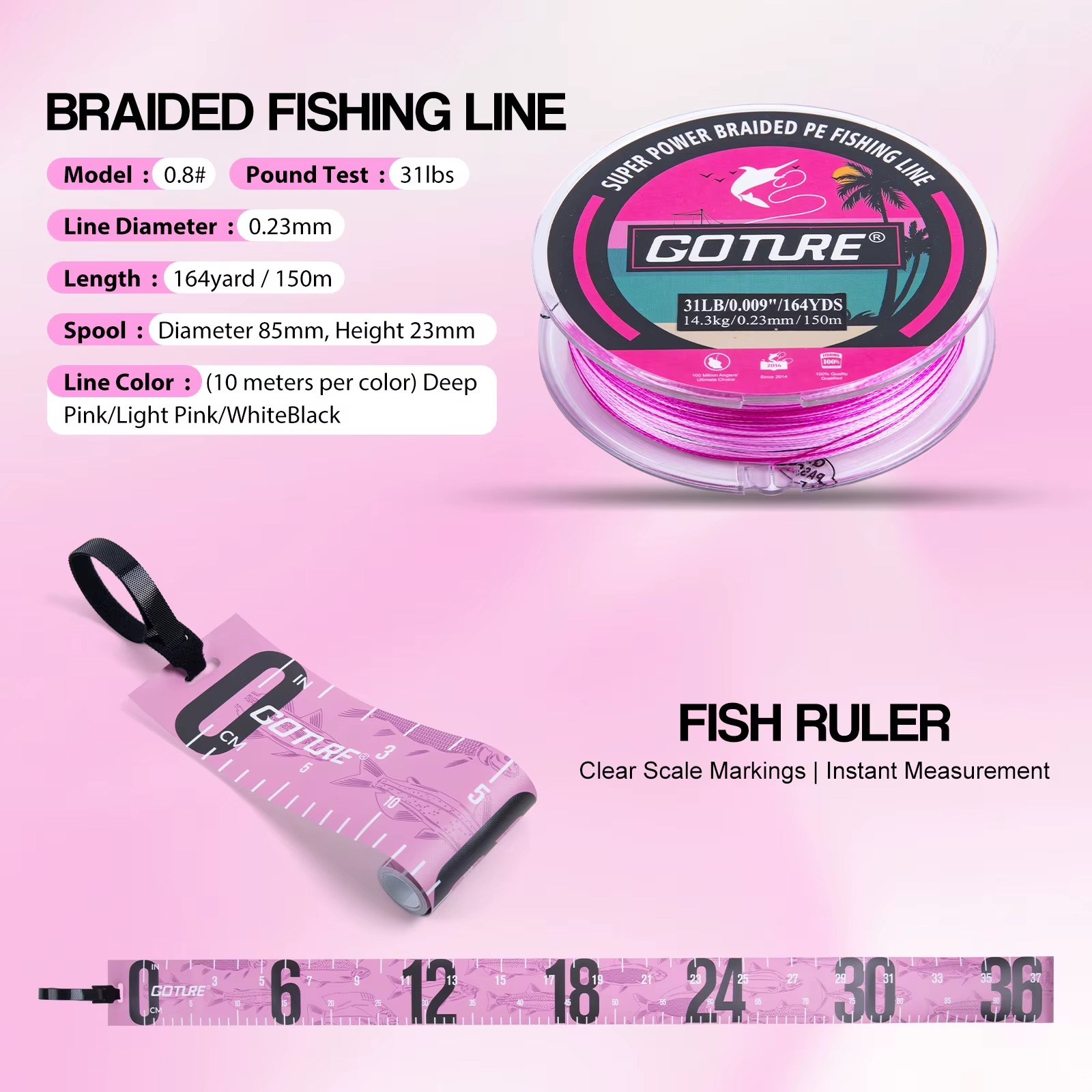 Goture All-in-One Fishing Comb - Freshwater Line review and price