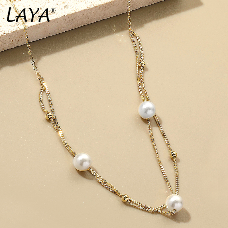 LAYA Minimalist Shell Pearl Mu - Freshwater Line review and price
