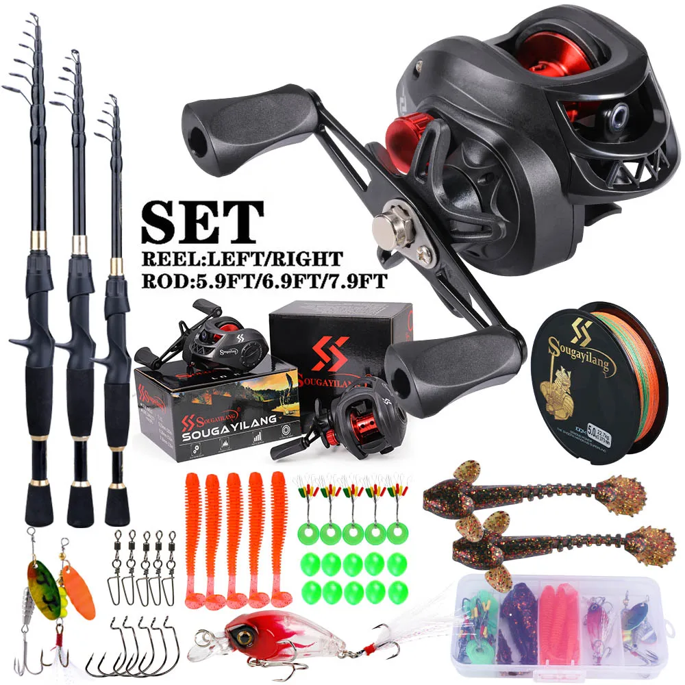 Sougayilang Fishing Rod and Re - Fishing Line Spooler review and price