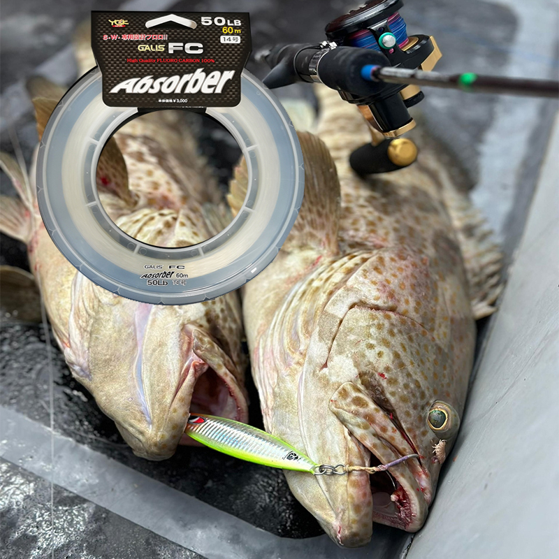 YGKFC Galis FC Absorber 100% F - Fluorocarbon Line review and price