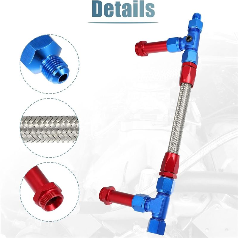 4150 Carburetor Fuel Line Kit  - Braided Line review and price