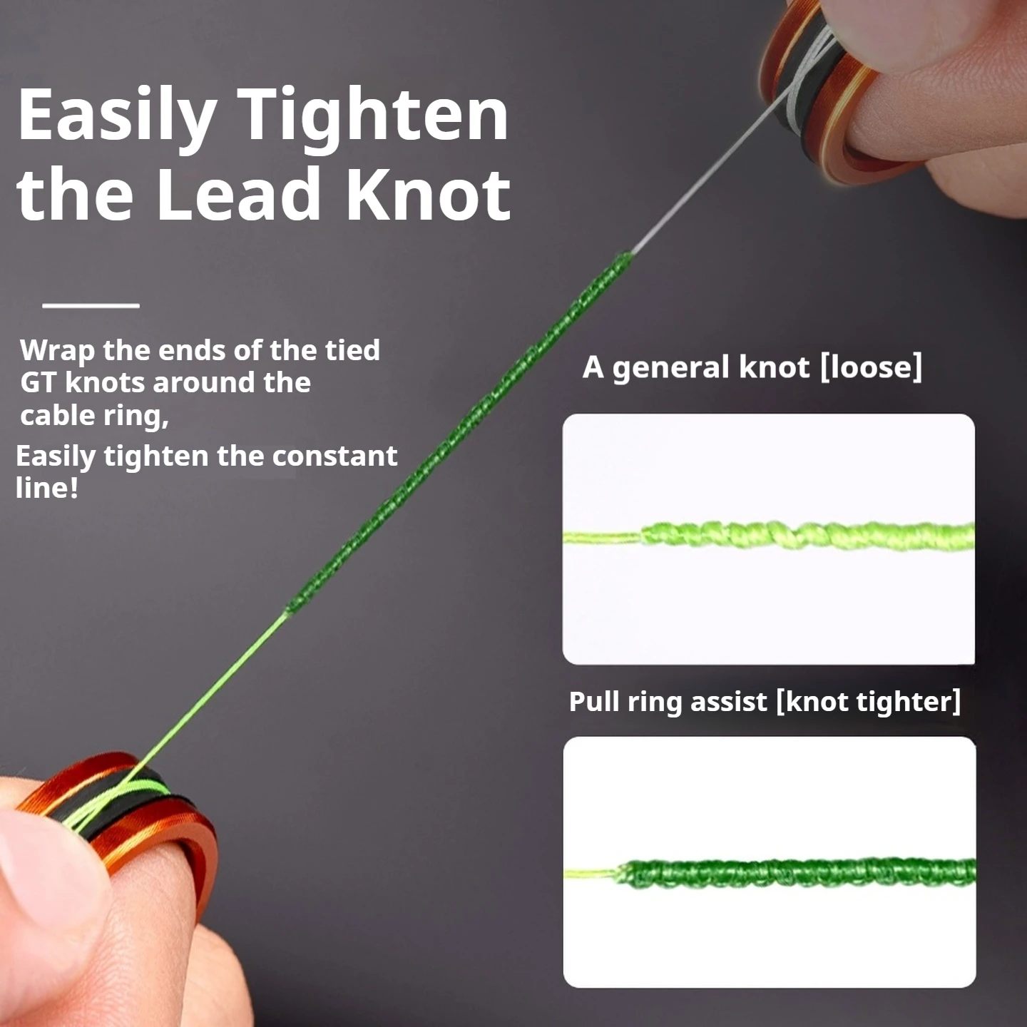 2/1pcs Alloy Cable Ring Fast L - Leader Line review and price