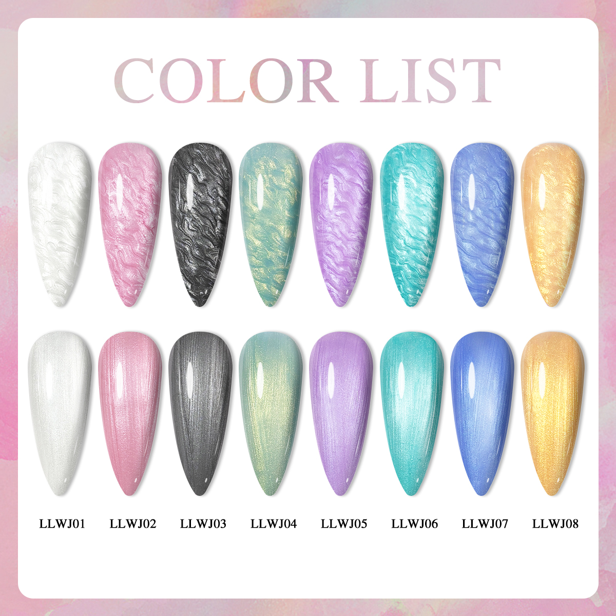 1 piece of shell line gel nail - Copolymer Line review and price