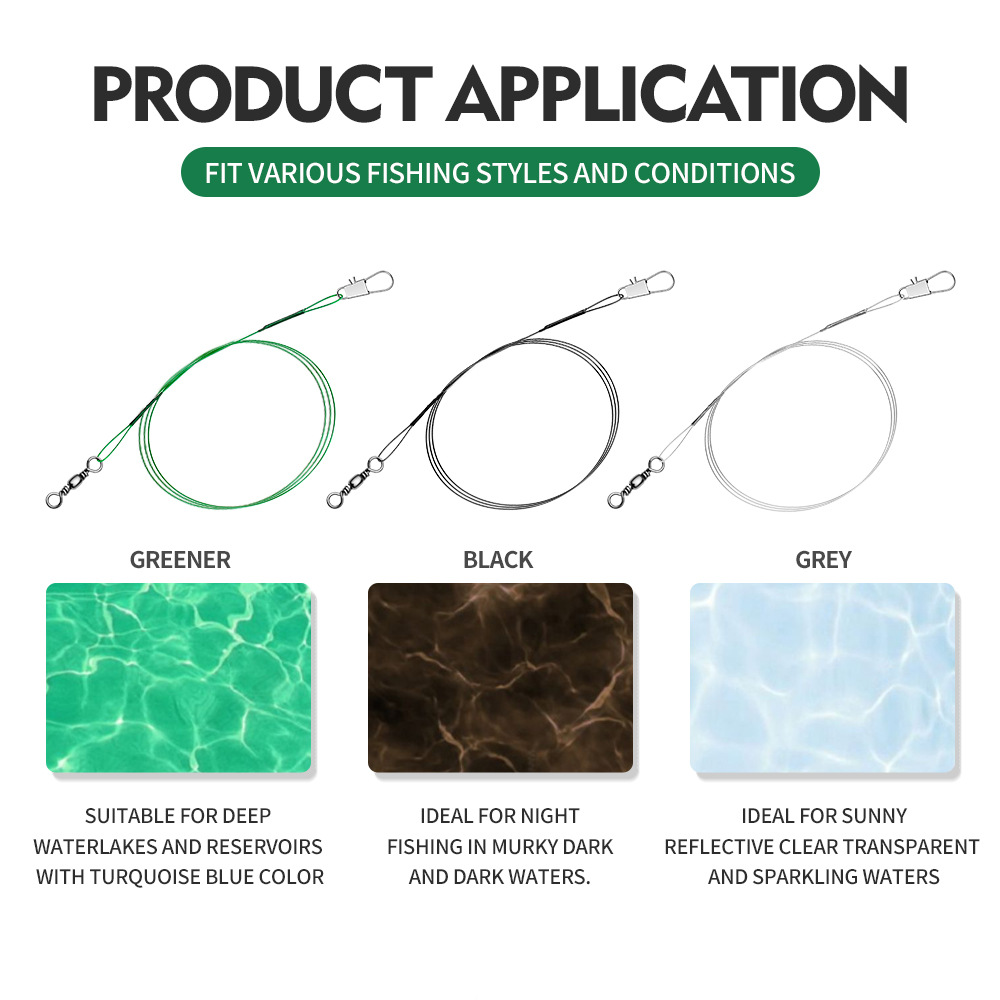 Luya Fishing Gear Accessories  - Leader Line review and price