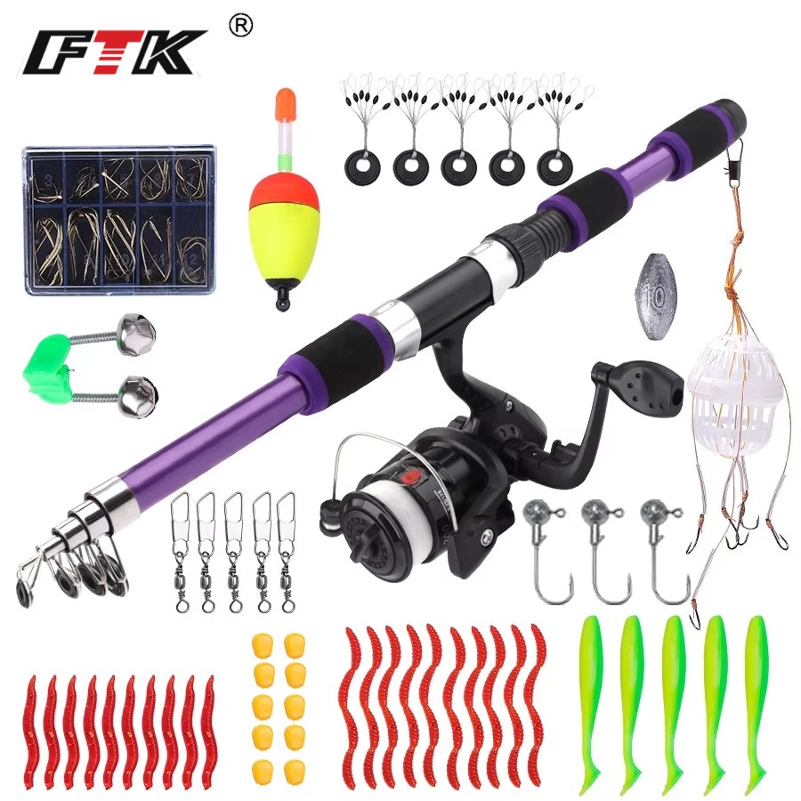 FTK 1.8M Portable Spinning Fis - Saltwater Line review and price