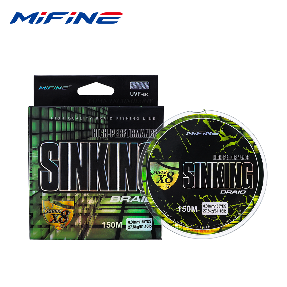 MIFINE SINKING X8 High-Perform - Ice Fishing Line review and price